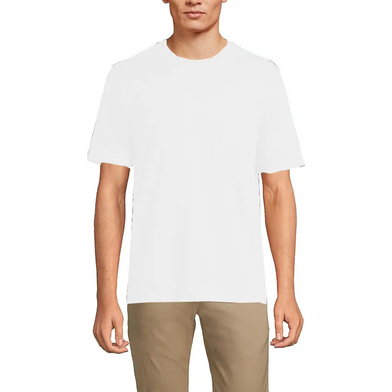 Men Pocket T-Shirt Pocket Tee Crewneck T-Shirt