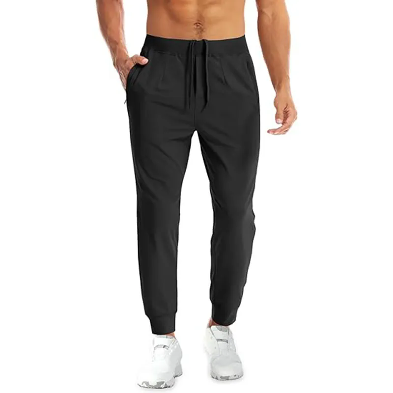 Men Lightweight Breathable Fit Waterproof Camping Running Jogger Pant