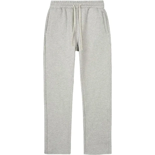 Mens Straight Leg Sweatpants Stretch Waist Sweat Pant Casual Joggers