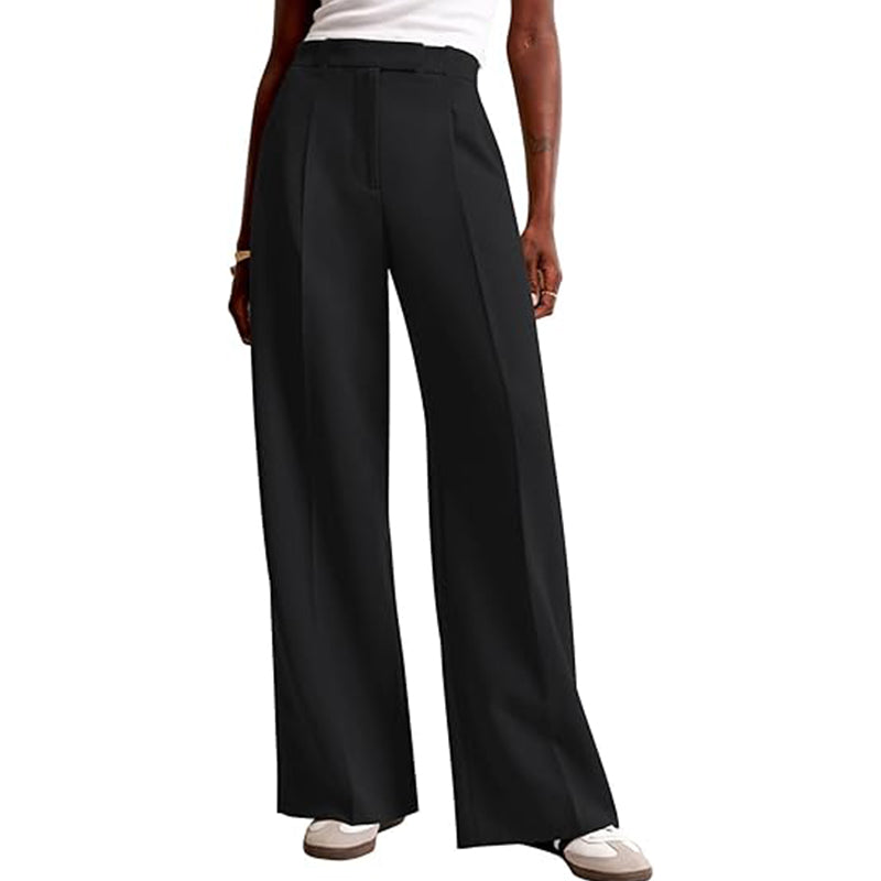 New Women Wide Leg Pants Pockets Loose Sweatpants