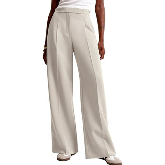 New Women Wide Leg Pants Pockets Loose Sweatpants