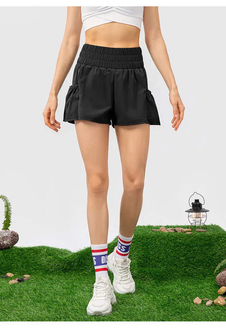 Shorts Liner Running Feeling Shorts for Women Girls with Phone Pockets