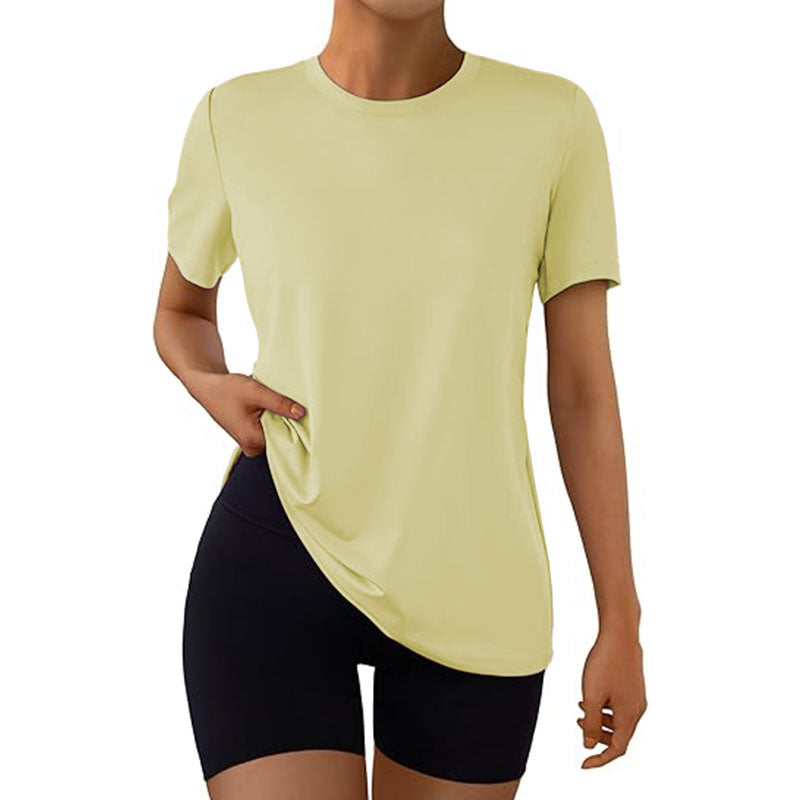 Womens Summer T Shirts Fashion Workout Tops