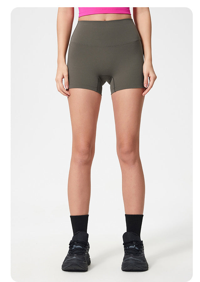 13 Color Women Running High Waisted Pocket Sporty Workout Short