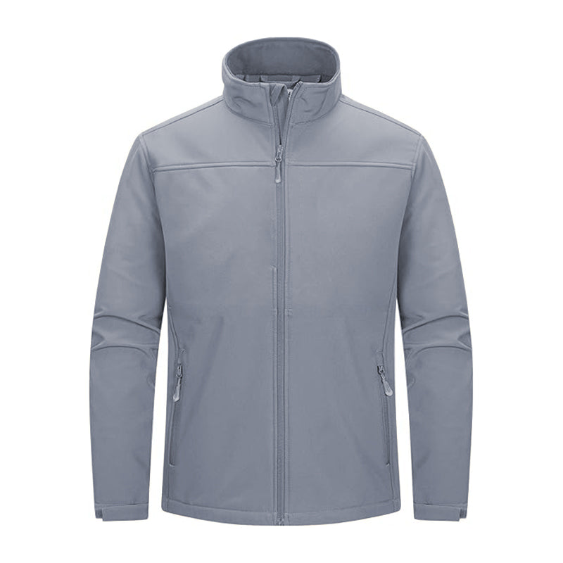 Mens Jacket Lightweight Outdoor Recreation Full Zip Coat