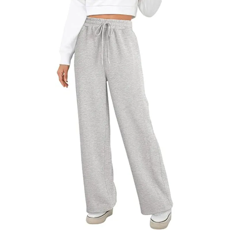 Women Casual Pants Straight Leg Waisted Stretch Pants