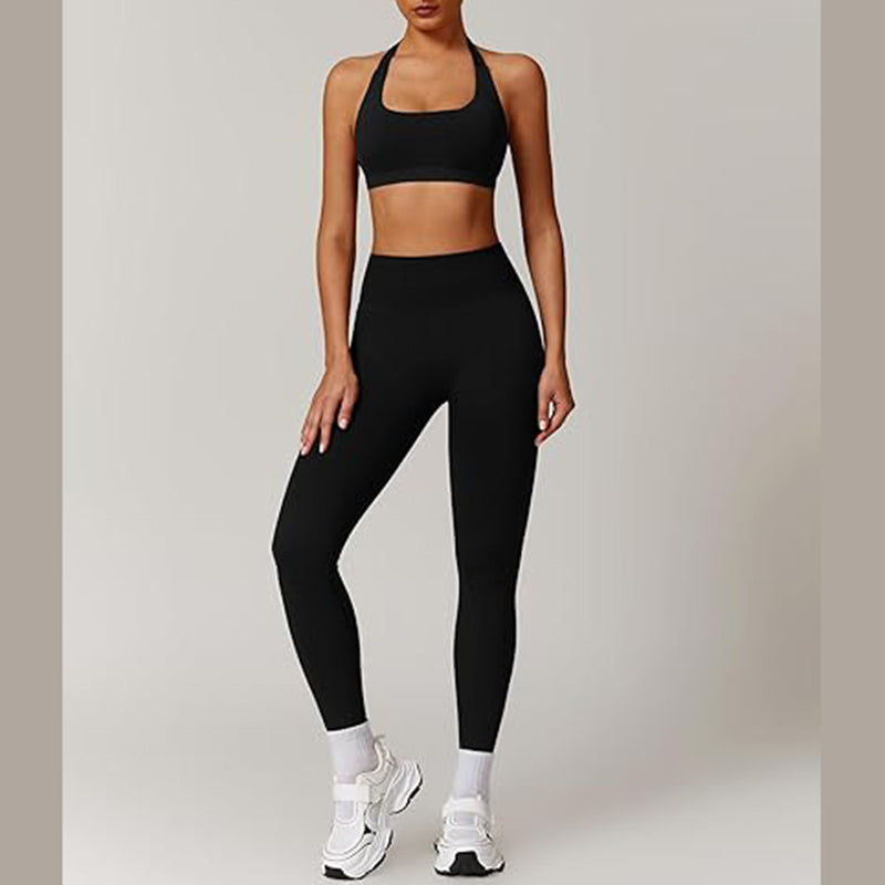 2 Piece Workout Sets for Women Sports Bras and Leggings Outfits