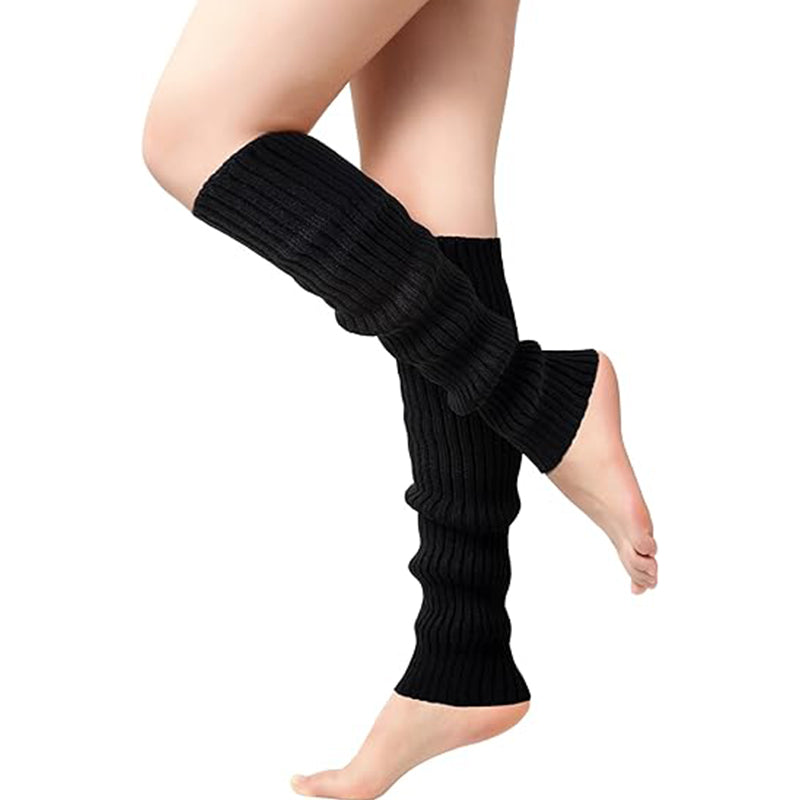 Warmers for Women Leg Warmers Ribbed Knitted Long Socks for Party Sports