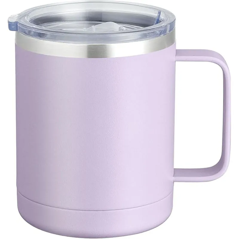 Stainless Steel Travel Tumbler with Handle Double Wall Vacuum Insulated Cup