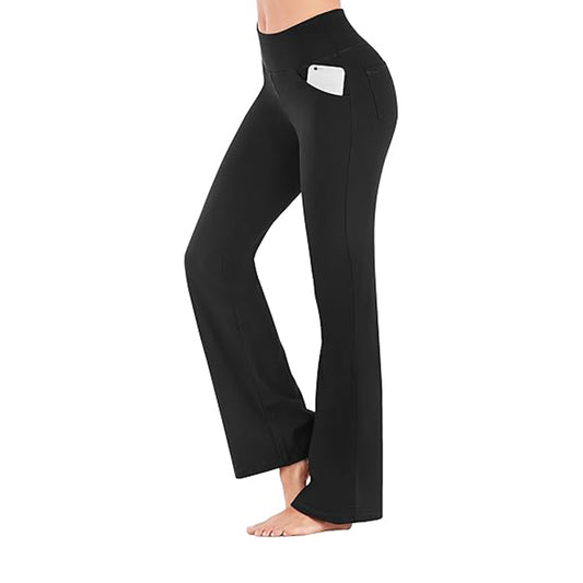 Yoga Pants with Pockets for Women Wide Leg Pants