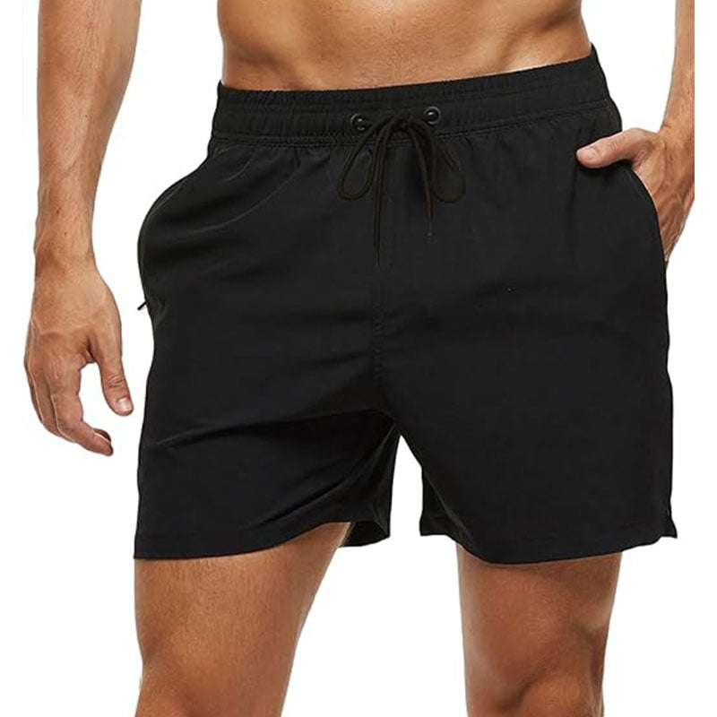 Men's sports shorts 5-inch quick drying sports and leisure with pockets