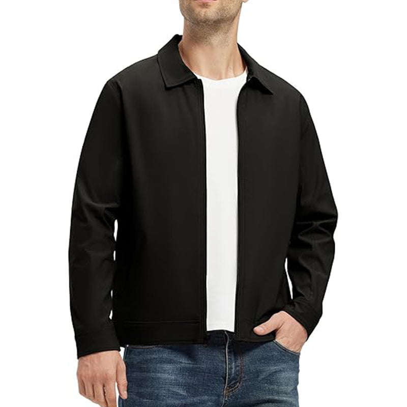 Men's lightweight jacket windbreaker, casual and fashionable with pockets