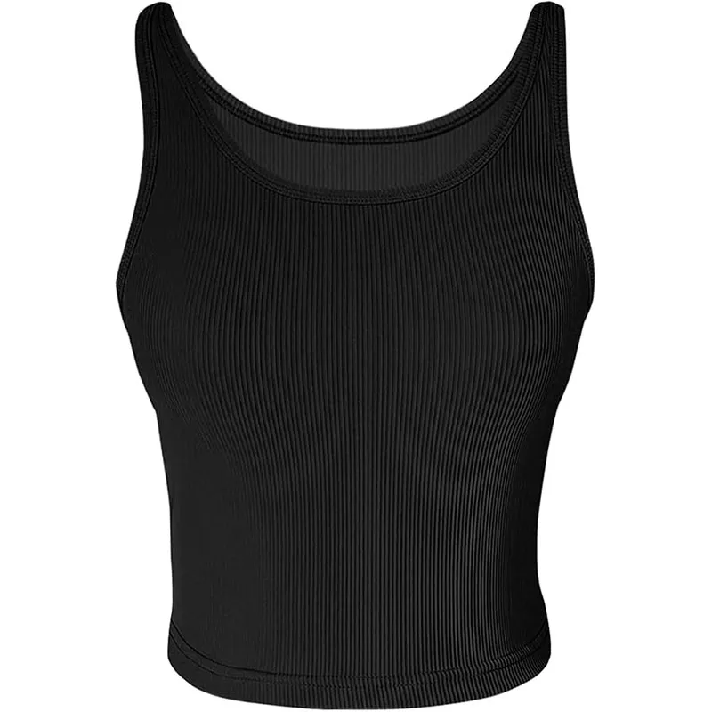 8 Colors Short Sleeve Sport Vest Women Loose Fit Plain Fitness Vest
