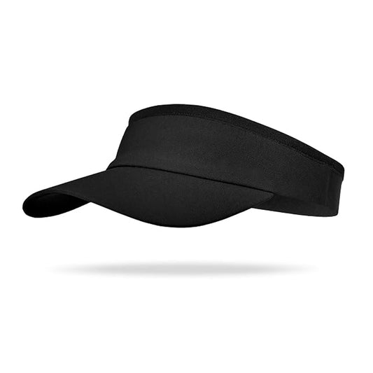 Women Men Lightweight Running Hat Quick Dry Sweatband Stretchy Visor Hat for Sports