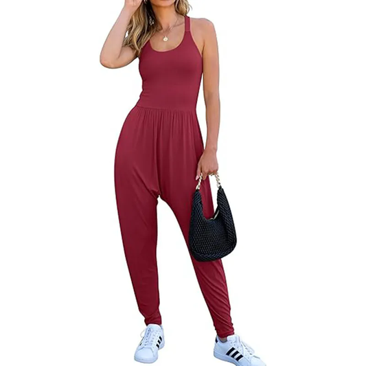 Women Jumpsuits Summer Sleeveless