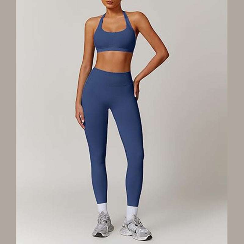 2 Piece Workout Sets for Women Sports Bras and Leggings Outfits