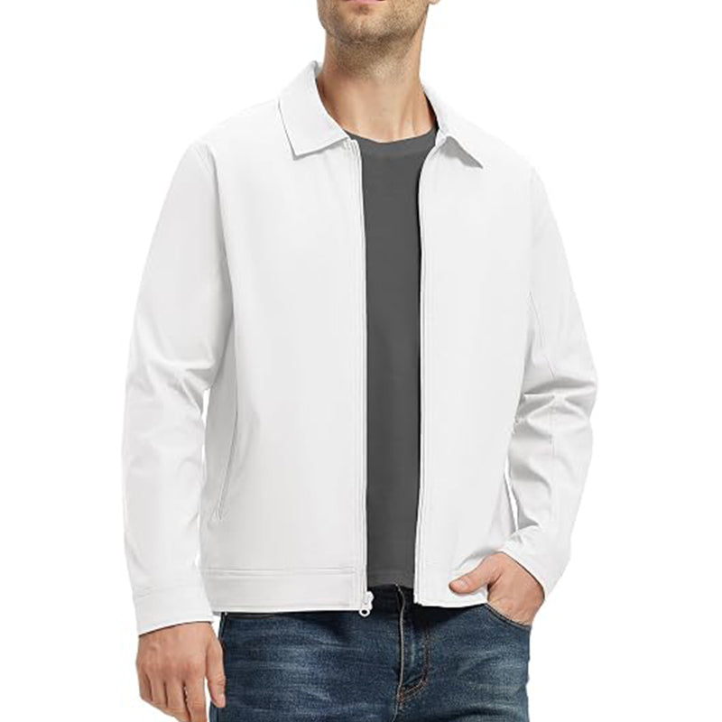 Men's lightweight jacket windbreaker, casual and fashionable with pockets