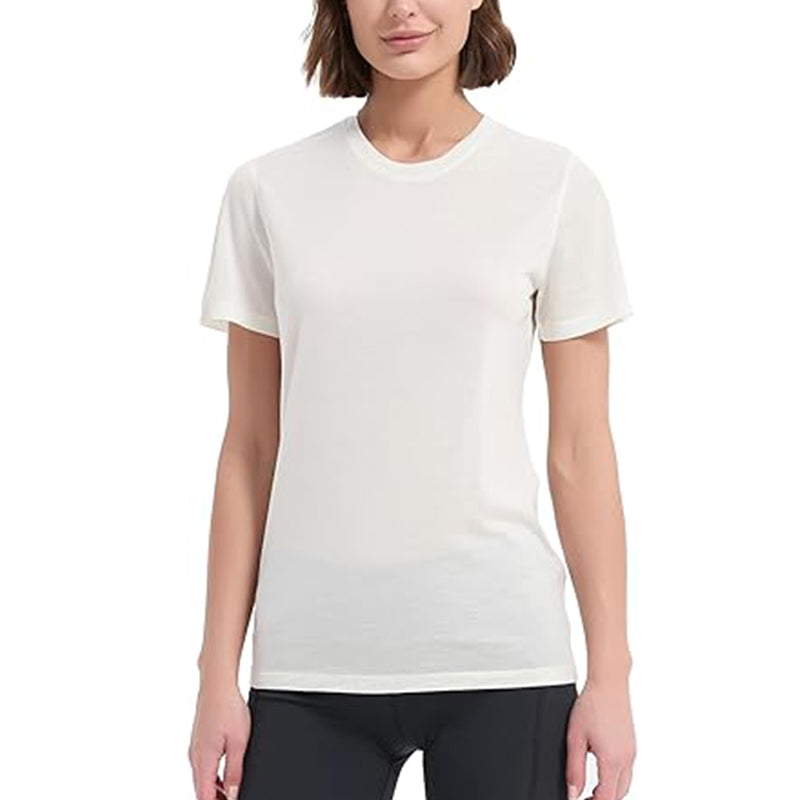 Wool & Tencel Blend T Shirt for Women