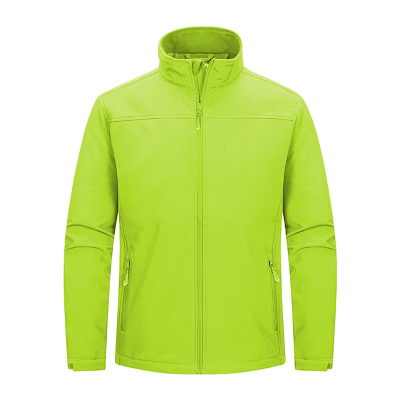Mens Jacket Lightweight Outdoor Recreation Full Zip Coat