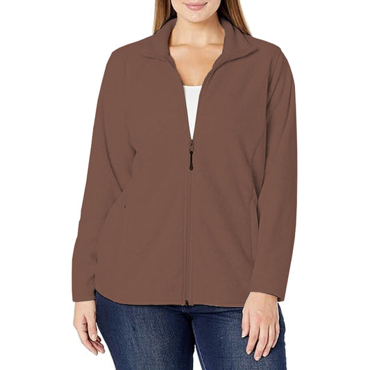 2025 Women's Classic-Fit Full-Zip Polar Soft Fleece Jacket