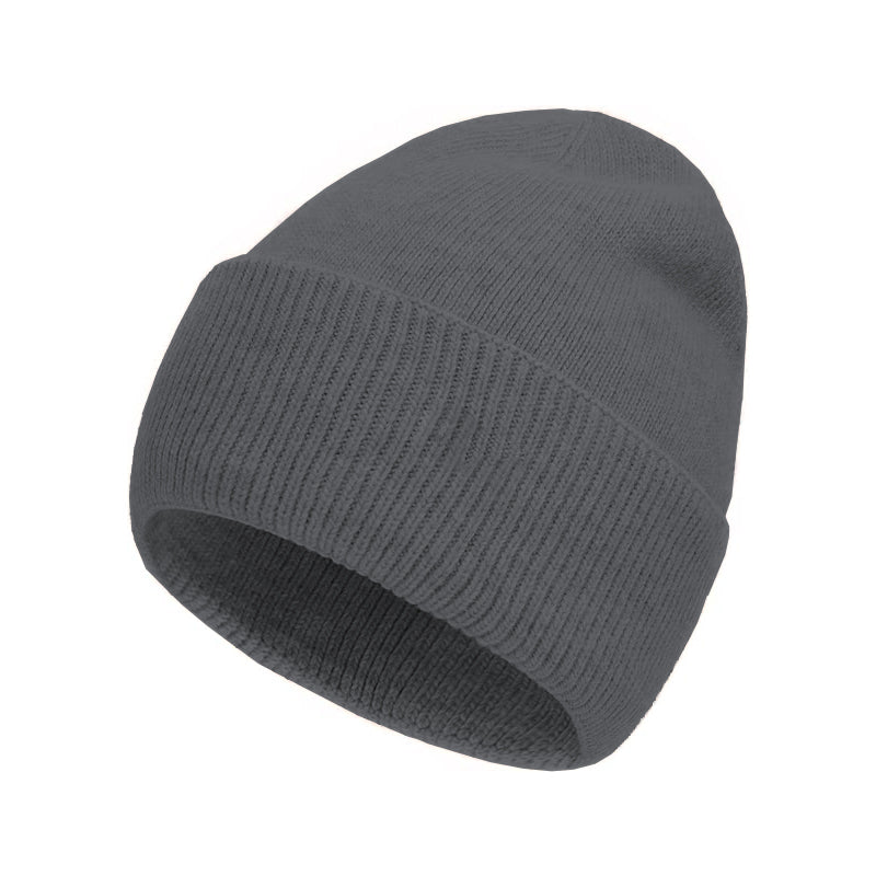 2025 Wool Knit Beanies Winter Hats Soft Cashmere Warm Double Layer