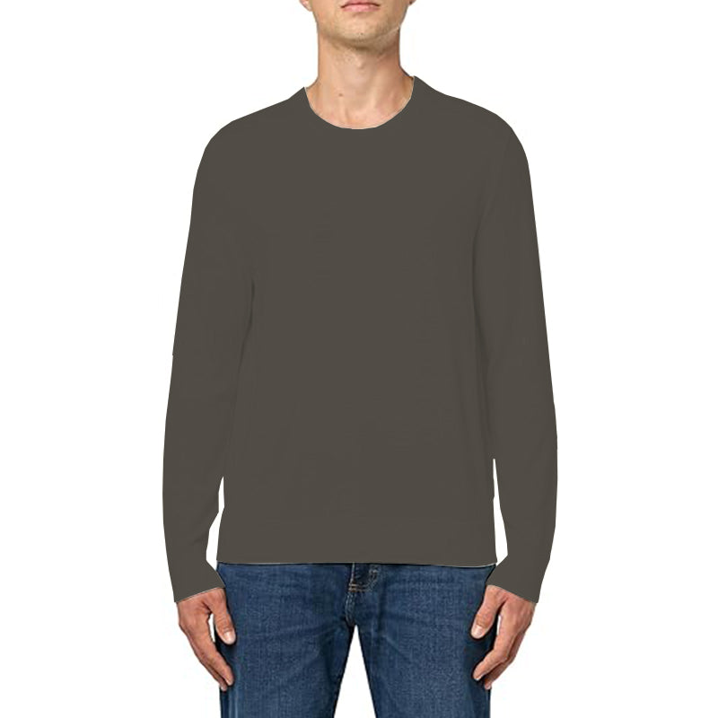 2025 Men's Extra Fine Merino Wool Sweater