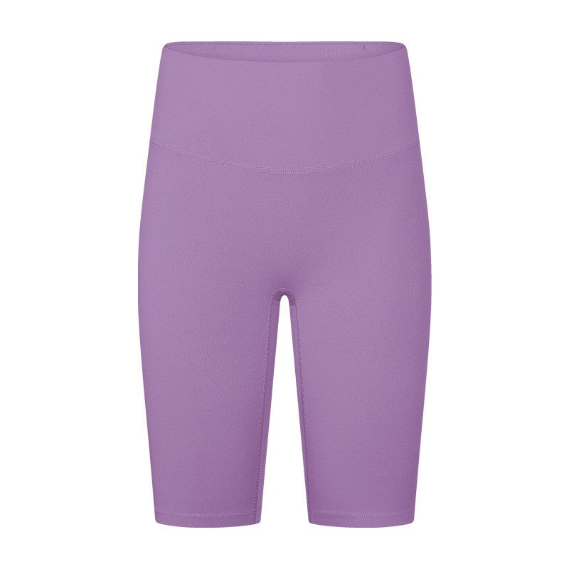 Womens High Waisted Tummy Control Spandex Shorts for Yoga Running Gym