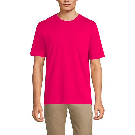 Men Short Sleeve Dry Fit Active Crew Neck T Shirt