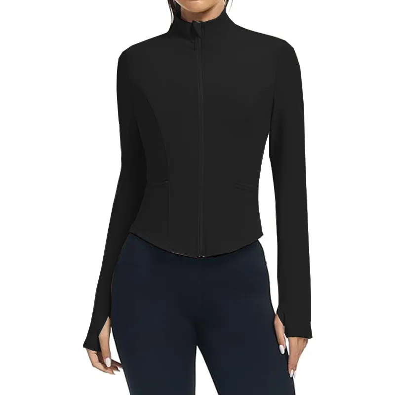 Women Womens Zip Up Gym Jacket