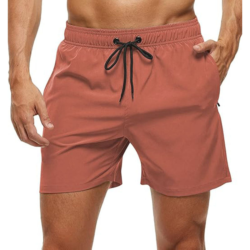 Men's sports shorts 5-inch quick drying sports and leisure with pockets