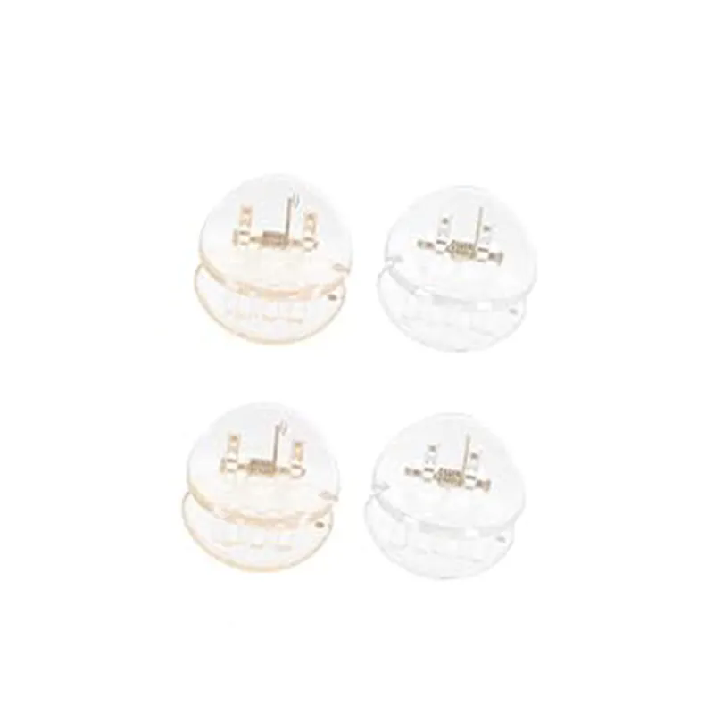 Rectangle and Double Row Small Claw Clips for Thin Fine Hair