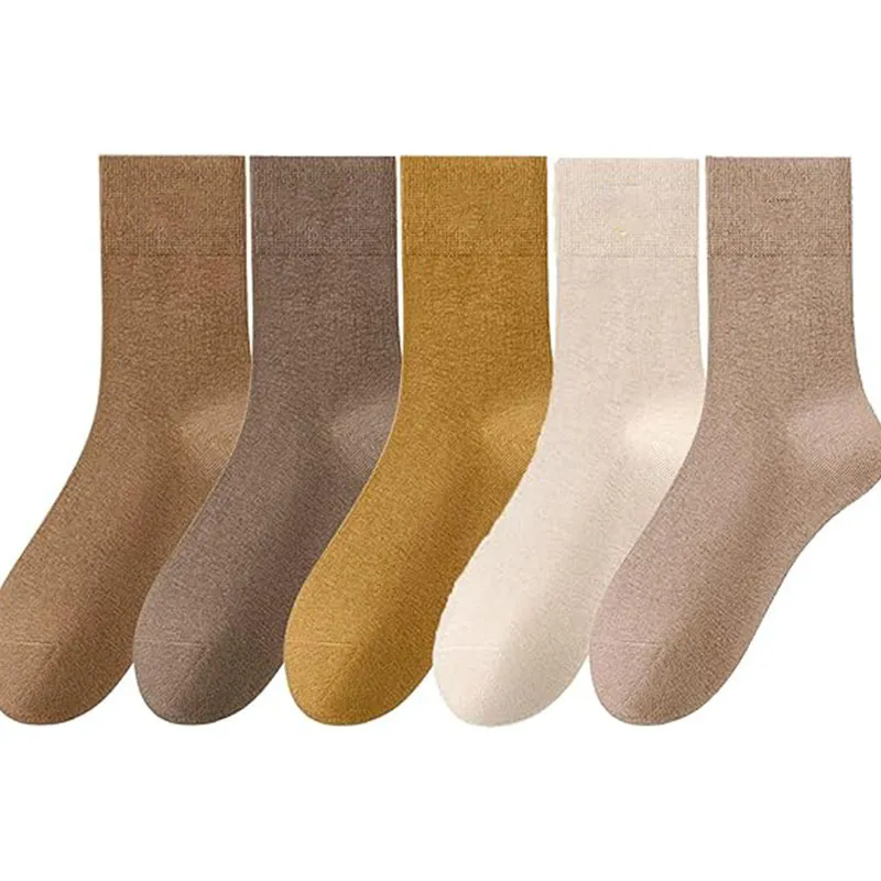 5 pairs/Set Socks Cozy Socks For Women Cotton Socks