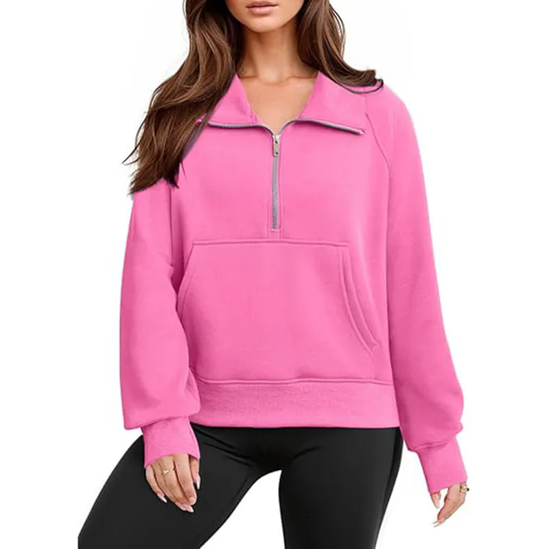 Womens Long Sleeve Button Neck Jacket Side Slit Casual Tops