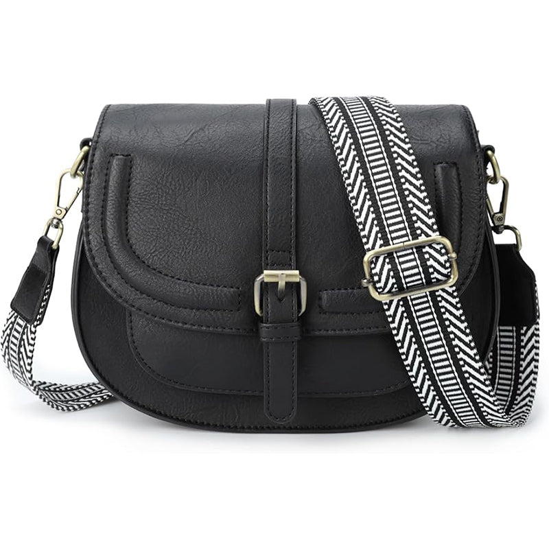 Ladies' crossbody bag, saddle wallet, and Bohemian crossbody bag
