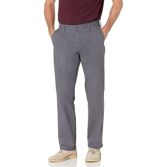Men Classic Fit Wrinkle Resistant Pant