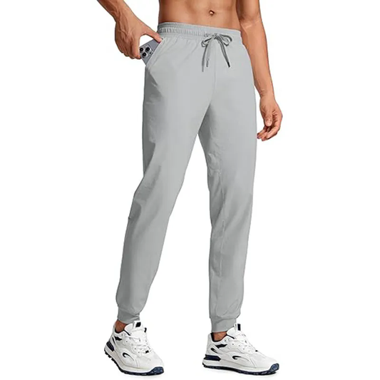 2024 Mens Corduroy Joggers Pants Casual with Pockets