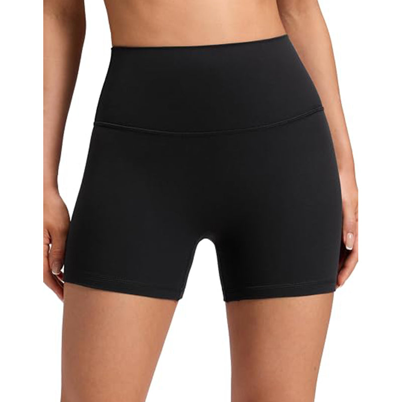 Women's cycling high waisted and abdominal exercise yoga shorts
