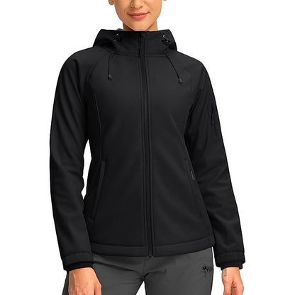 Women Jacket Lined Windproof Warm Light Waterproof