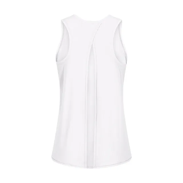 Women Outdoor Sports Sunscreen Clothing Fitness Loose Sleeveless Tank