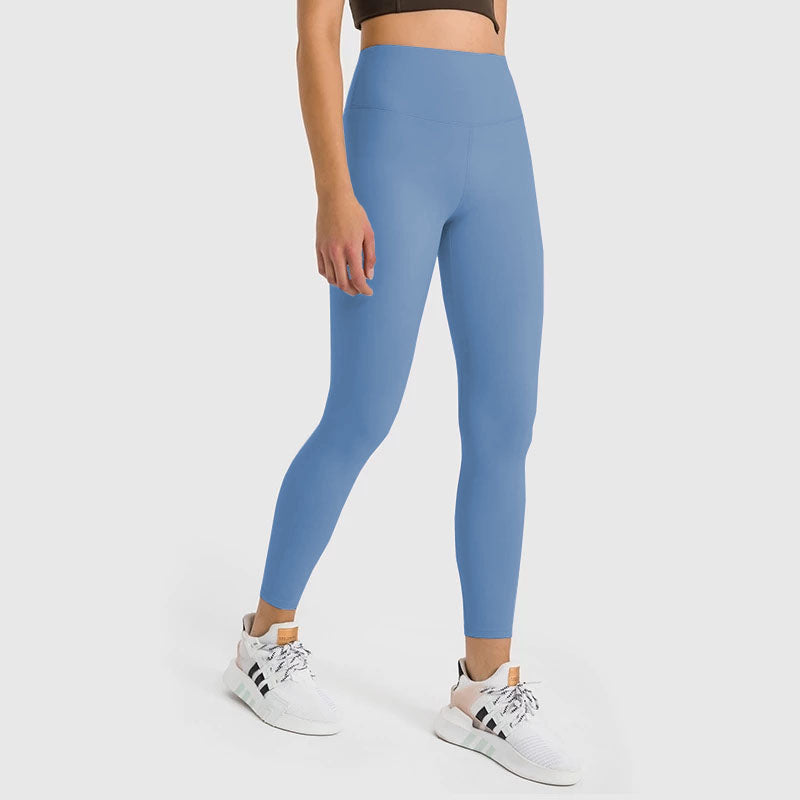 Women Soft Tummy Pants Non See Through Workout Yoga Pants for Running