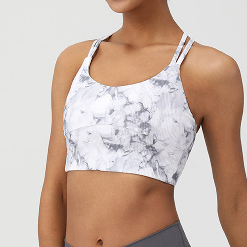 Womens Sports Bras for Women Light Support Padded Workout Bras