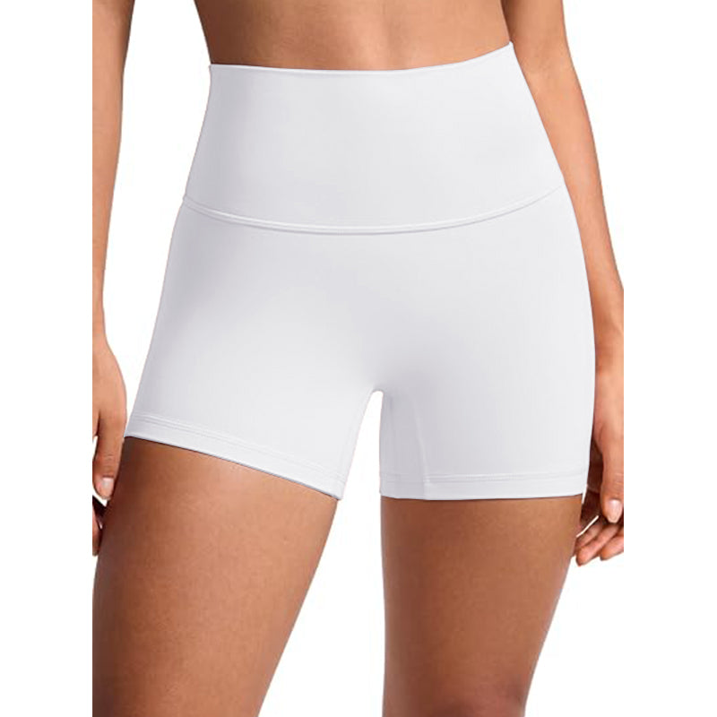 Women's cycling high waisted and abdominal exercise yoga shorts