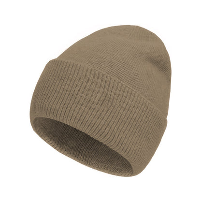 2025 Wool Knit Beanies Winter Hats Soft Cashmere Warm Double Layer
