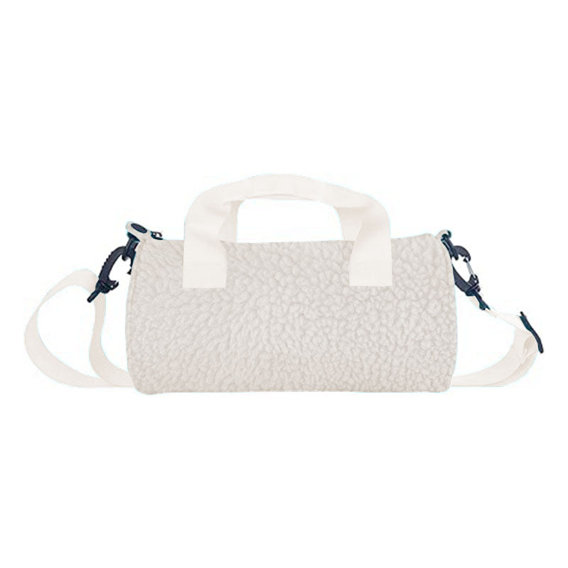 Nylon Crescent Crossbody Bag for Women with Organizer Hook Dual Interior