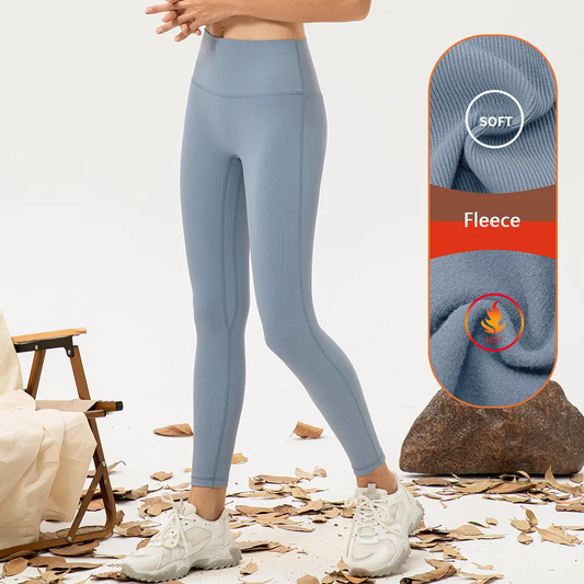 Women Cotton Leggings with Wide Waistband Full and Capri Length