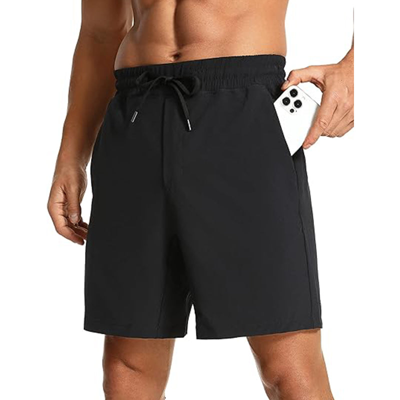 Men Athletic Shorts Active Workout Shorts