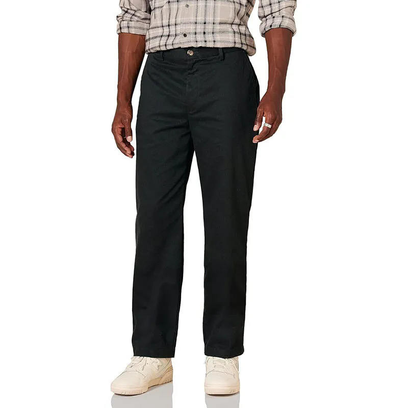 Men Classic Fit Wrinkle Resistant Pant