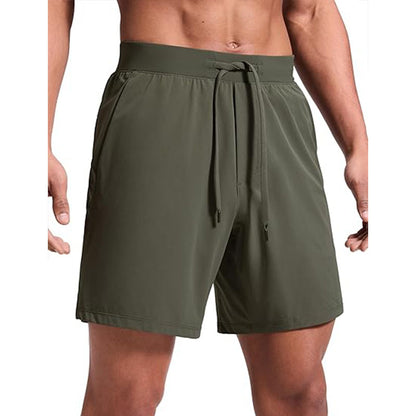 Men's sports shorts 7-inch quick drying sports and leisure with pockets