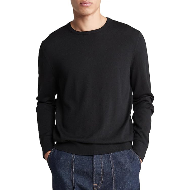 2025 Men's Extra Fine Merino Wool Sweater