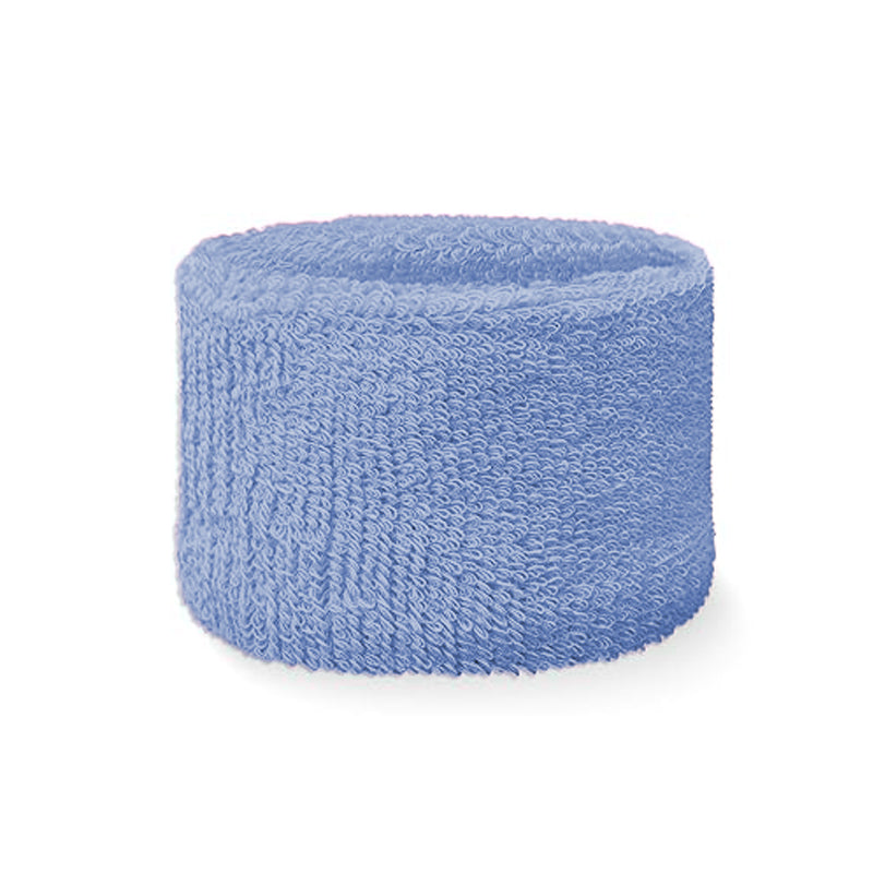 Wrist sweatband suitable for tennis, football, basketball, running sports wristbands (2 pieces)